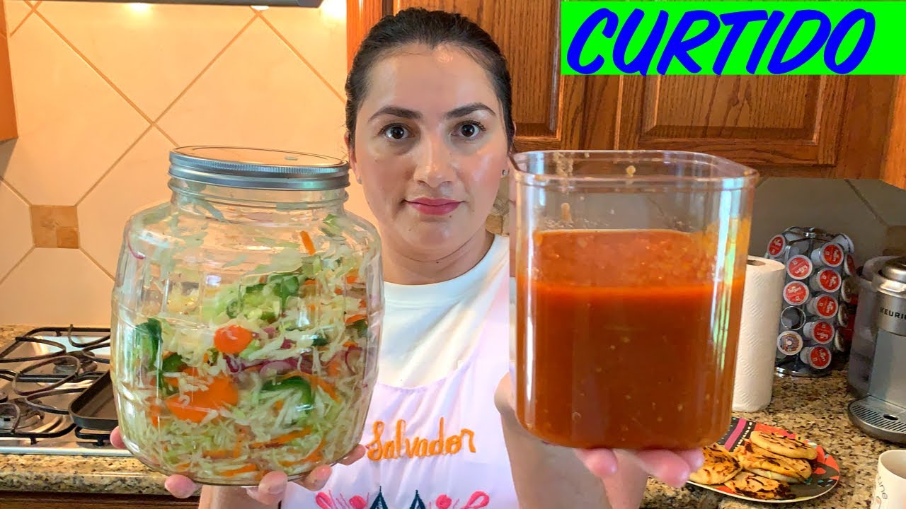 Salsa para pupusas salvadoreñas