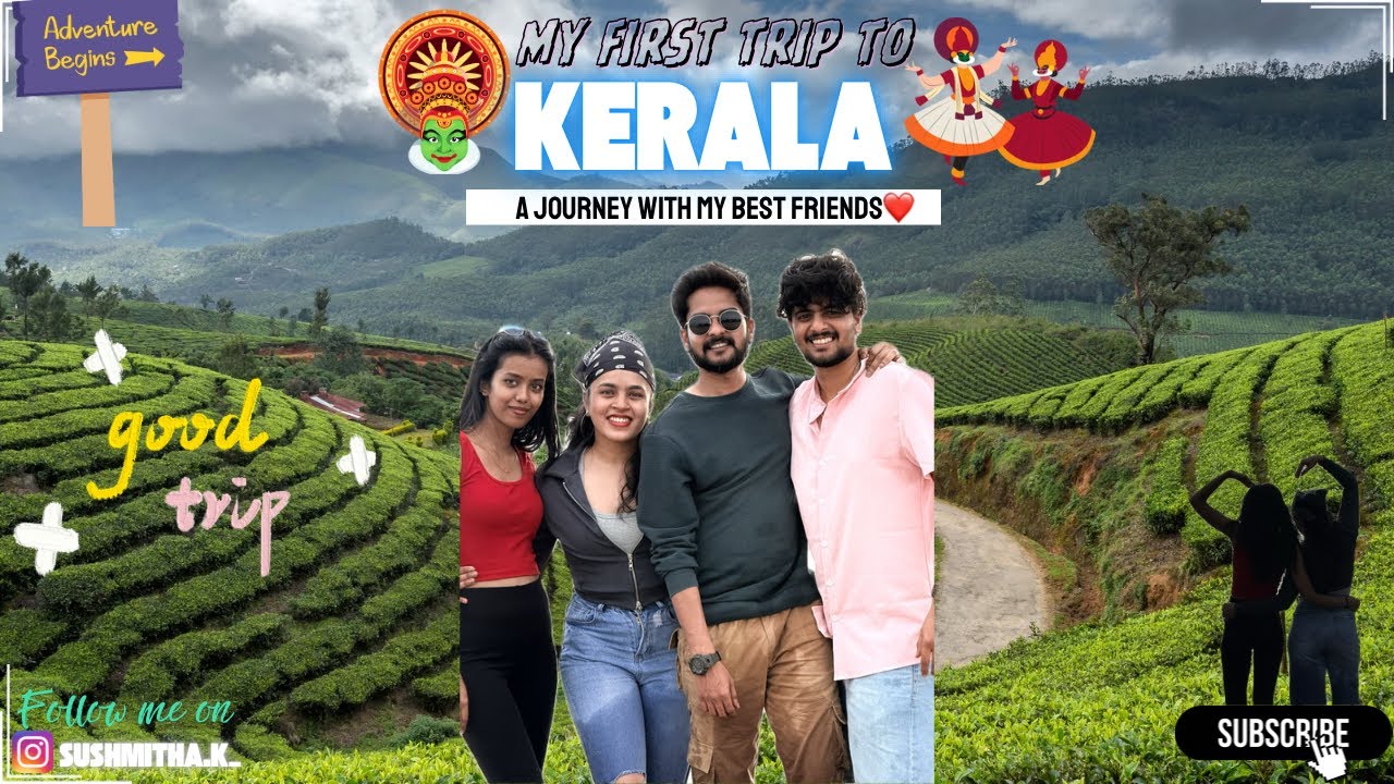 Exploring KERALA for first time😍|Paradise of India🇮🇳| Kozhikode beach🏖️| #kerala #subscribe #youtube