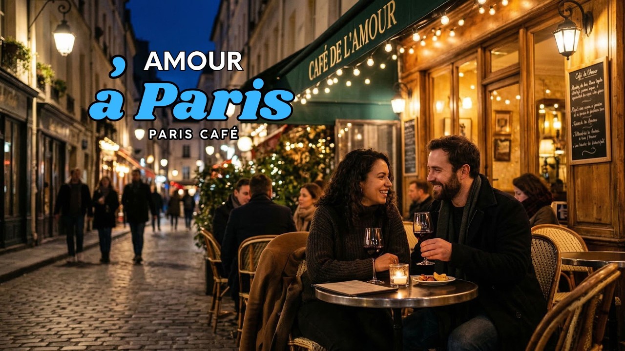Elegant French Love Melodies ✨ Amour et Harmonie | Paris Café Music ☕ Cozy Night Vol.11