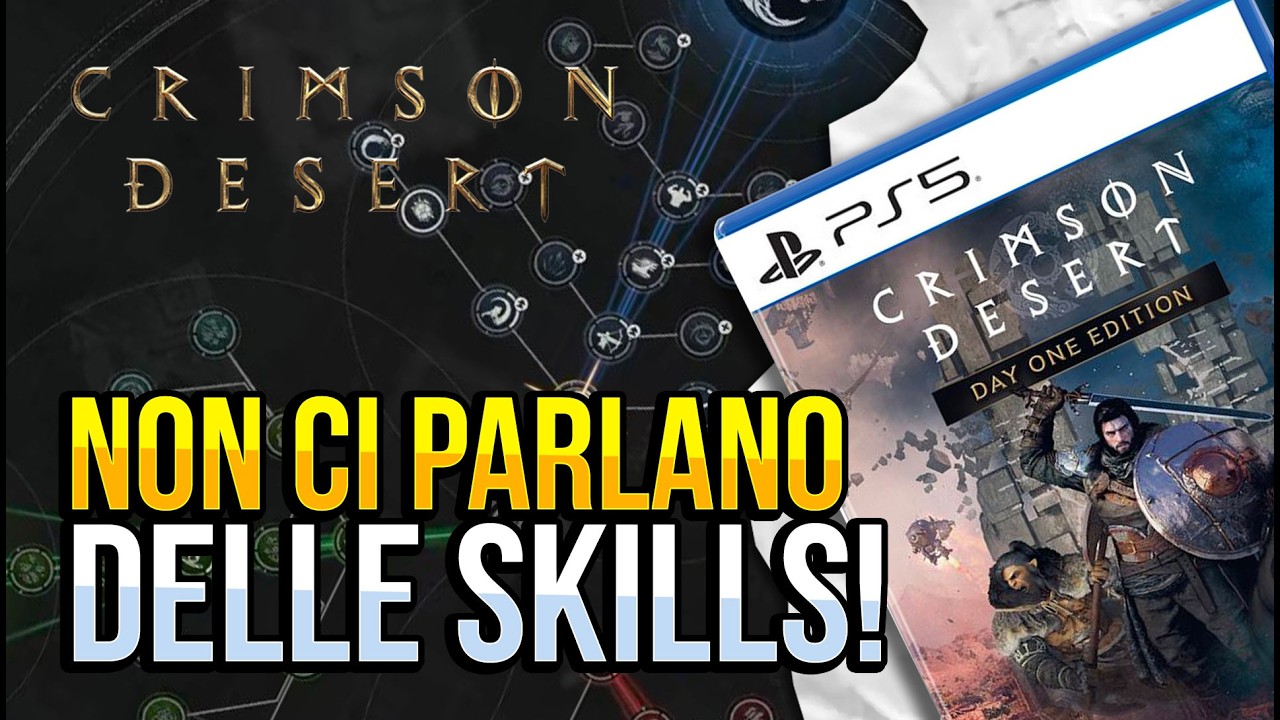 CRIMSON DESERT quello che NON SAI sulle SKILLS 🚨 DEVASTANTI