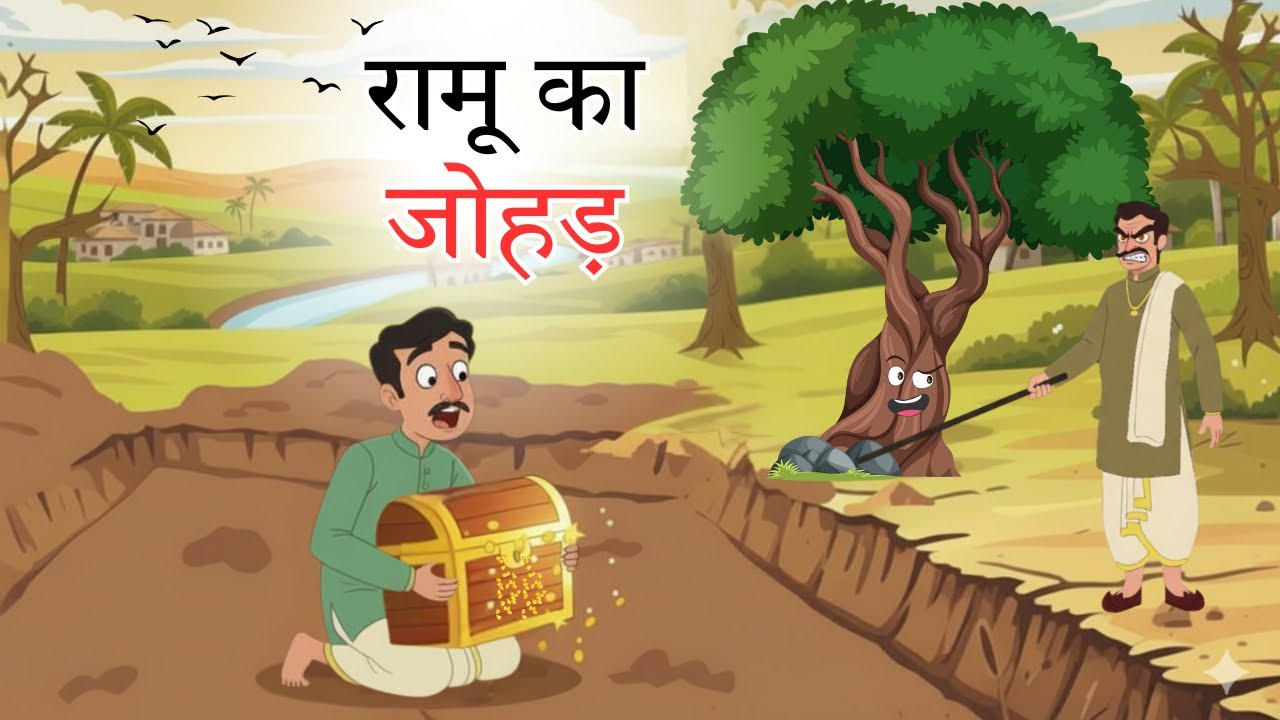 सोने के बीज । Hindi Story। Moral Stories । Cartoon Story । Hindi Kahani 