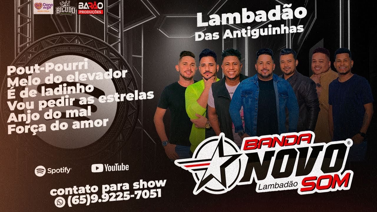 Banda Novo Som - Lambadão 2024 - As antiguinhas.