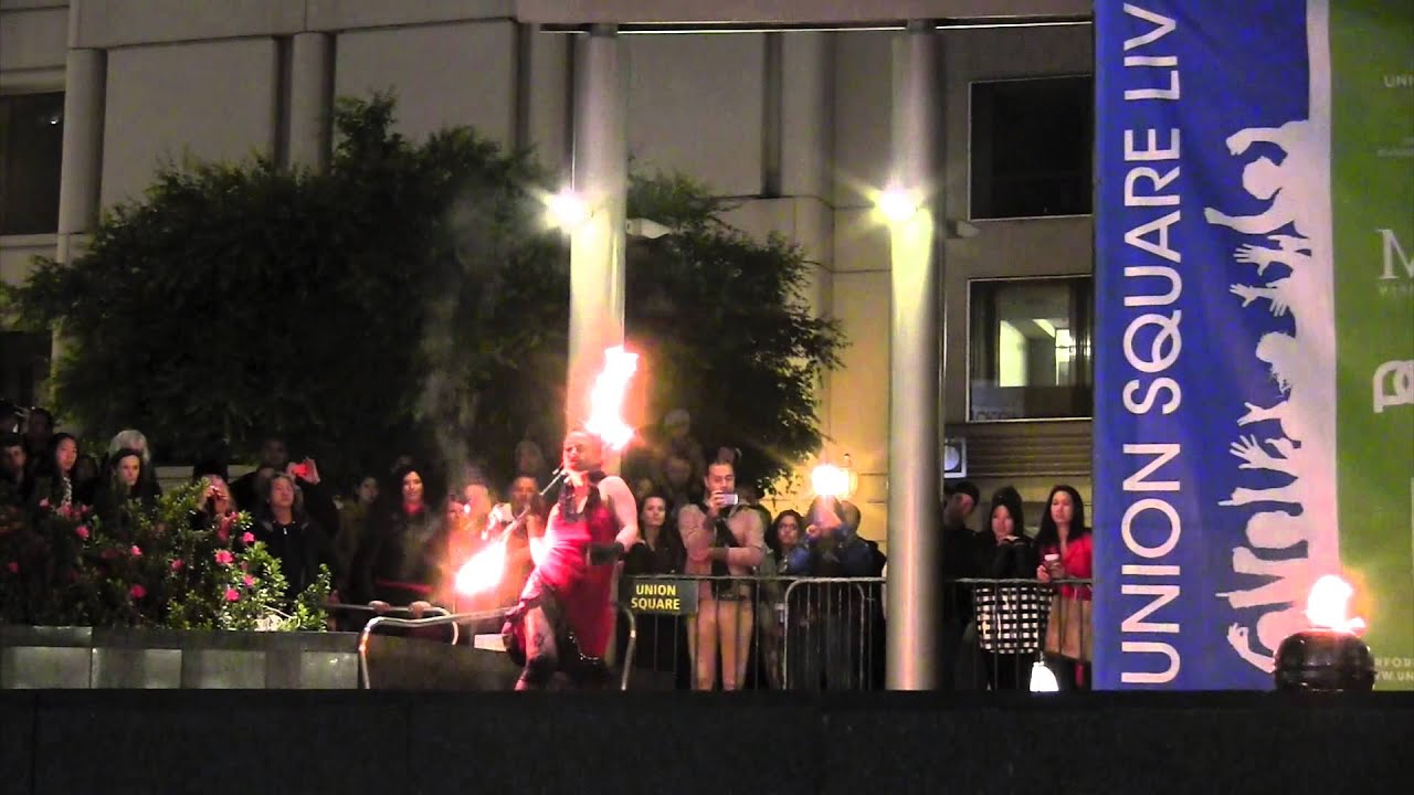Fire Double Staff: 2013 Fire Dancing Expo Act 14: Jaden Rose
