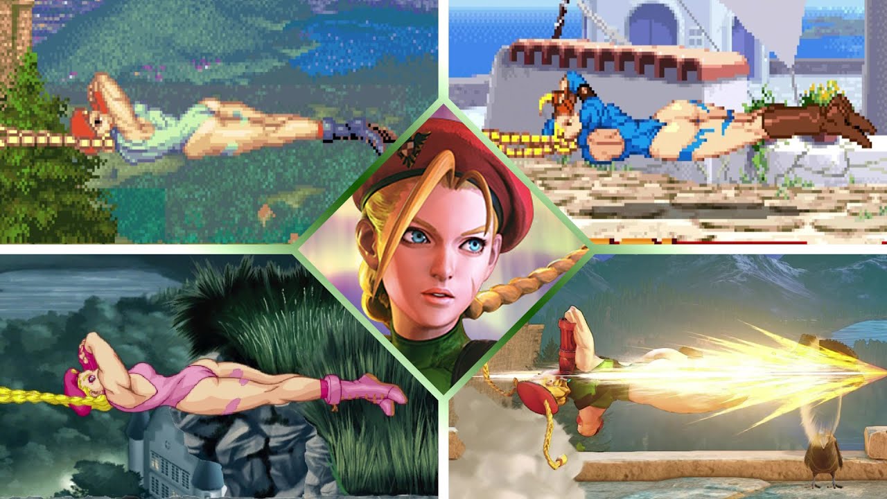 EVOLUTION of Cammy's Spiral Arrow