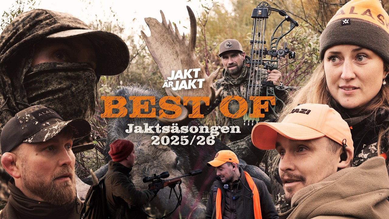 Skottsekvenser! - Det b&auml;sta fr&aring;n jakts&auml;songen 2025/26 | Jakt &auml;r Jakt