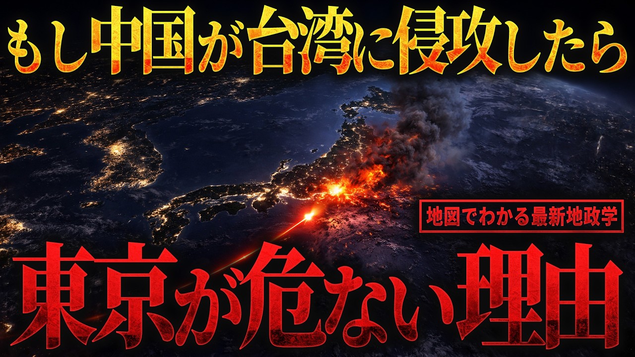 【地図でわかる】台湾有事が起きたら東京は本当に安全か？