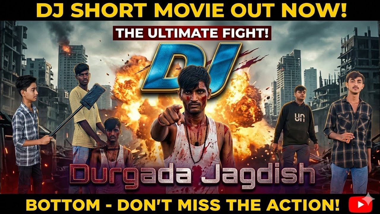 DJ Short movie Best kannada dubbing / Allu Arjun best action scene fight climaxfight scene 
