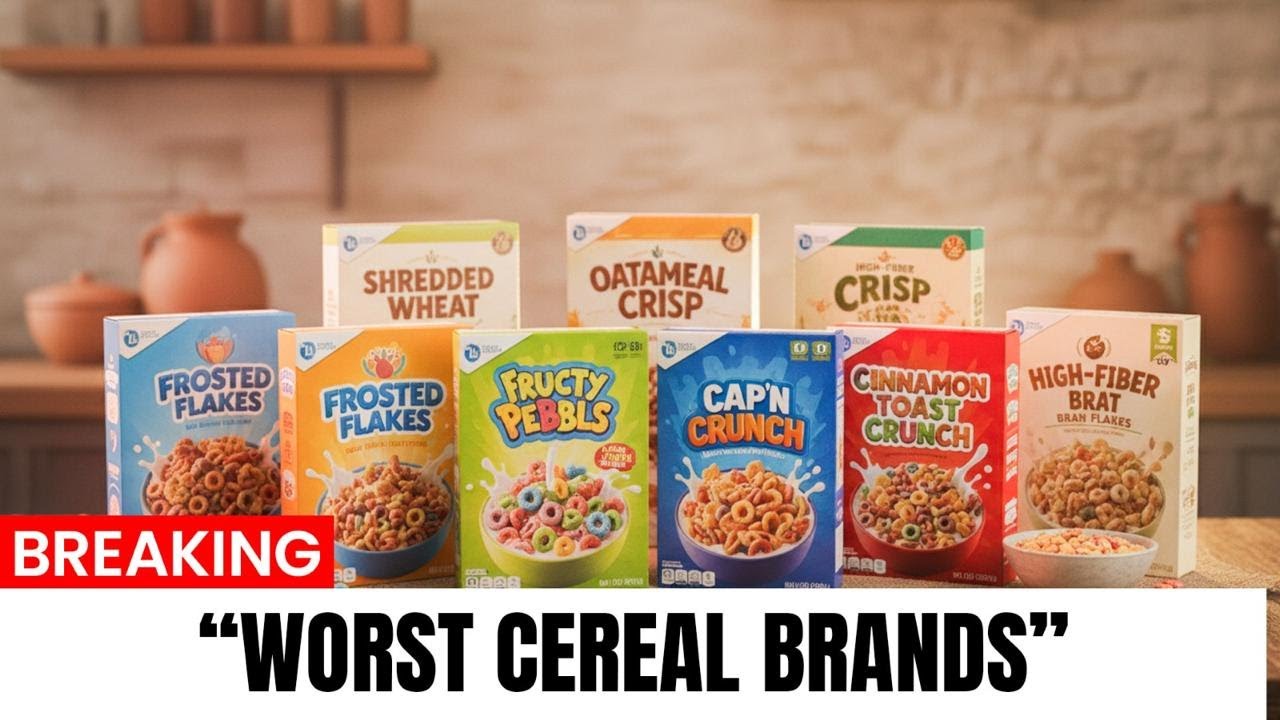 6 Cereal Brands To AVOID At All Costs (And 3 High-Fiber Winners)