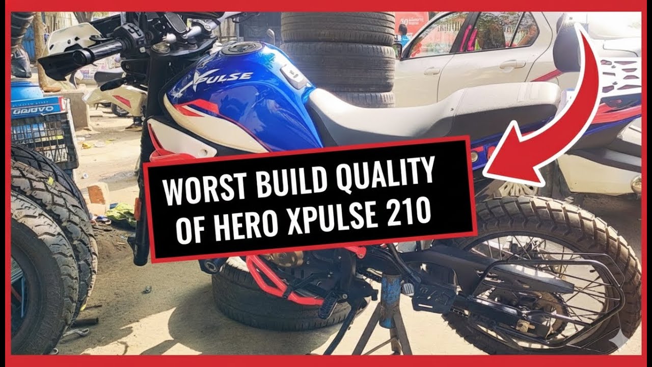 Is the Xpulse 210 Build Quality Poor? Rust Issues Explained