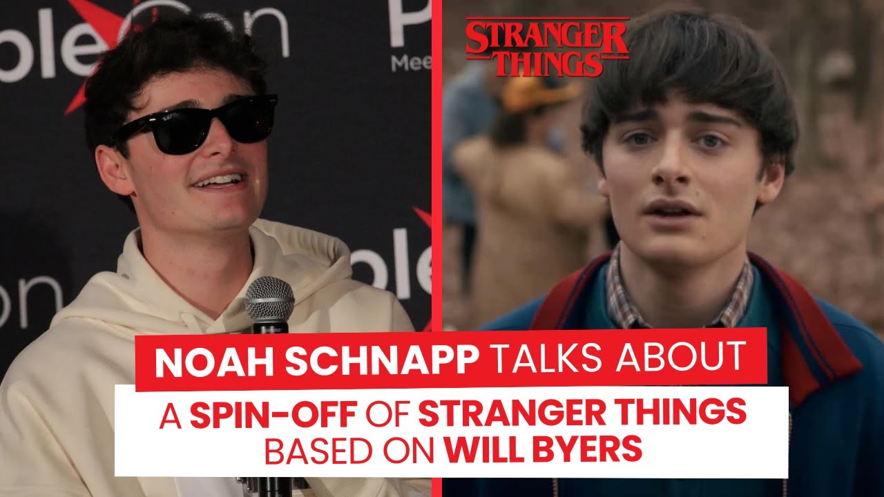 Noah Schnapp talks about a spin-off of Stranger Things, the ending of the show and his experience.