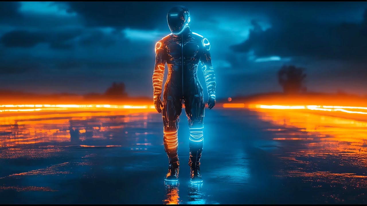 TRON AI DARKSYNTH E5• 1Hour Mix for focus, work, productivity, programming, design. 