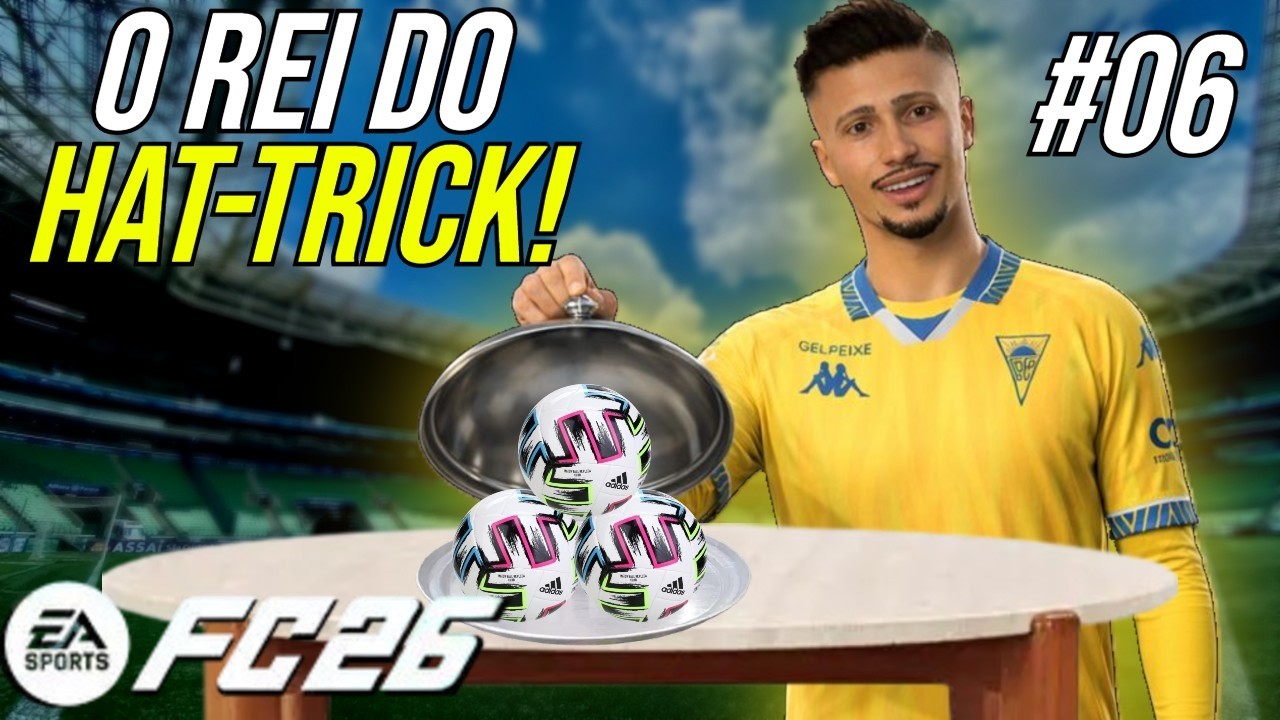 EU SOU UMA MÁQUINA DE GOLS!!! - MODO CARREIRA 26 - EP.06