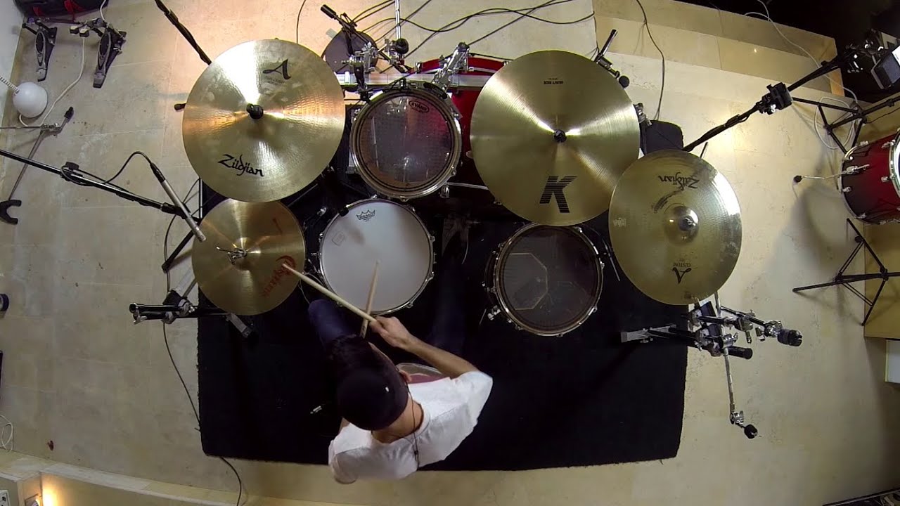 Red Hot Chili Peppers - Around The World(Drum Cover By Daniel Aminov)
