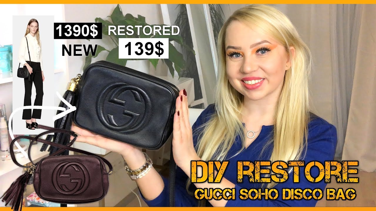 DIY Oprava Gucci kabelky │ How I restored Gucci Soho Disco Bag │Kate Wednesday