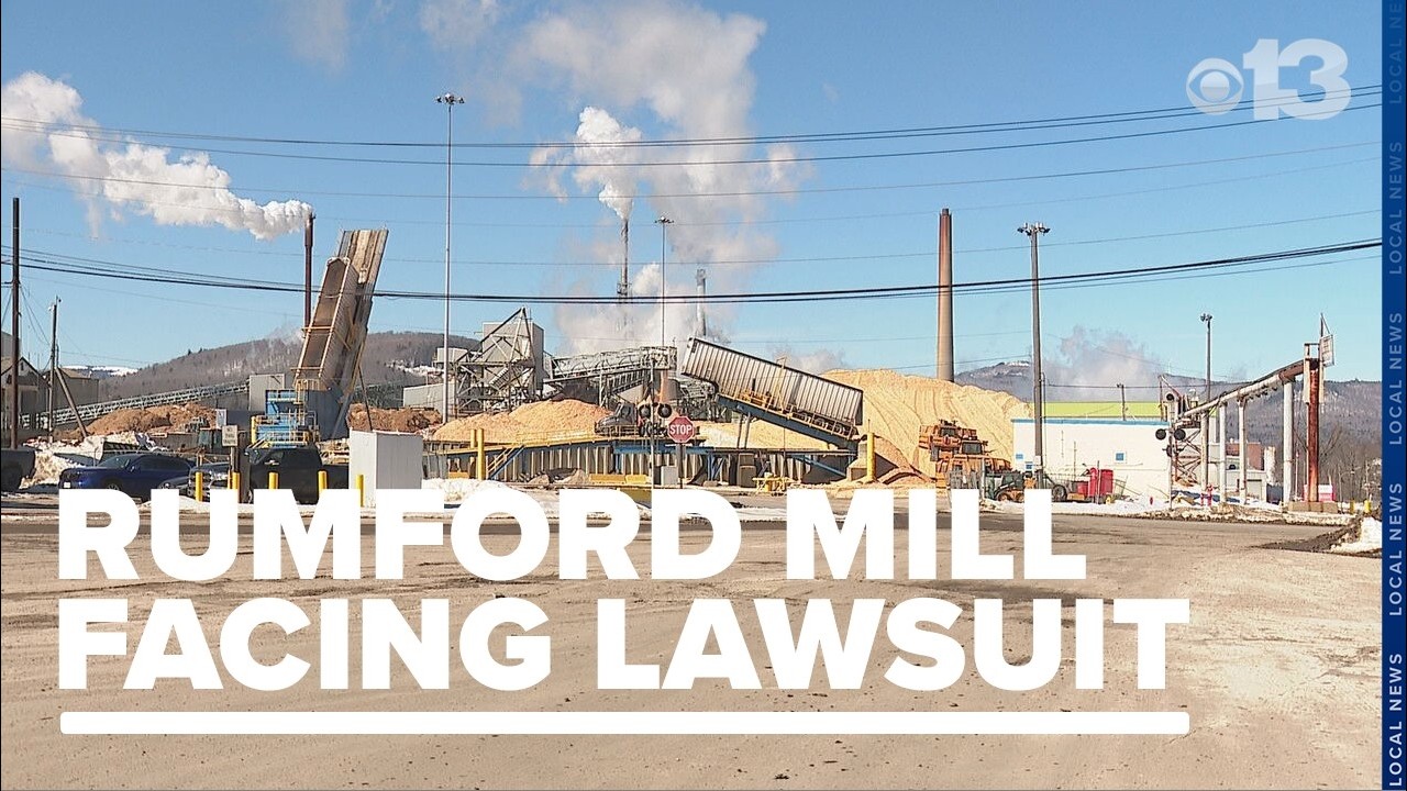 Rumford paper mill owners face lawsuit after worker falls 85 feet down chimney