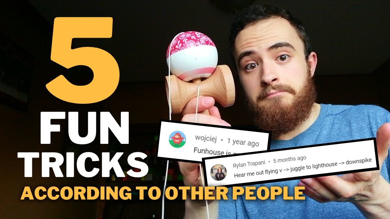 5 Kendama Tricks That People Said Would Be Fun...