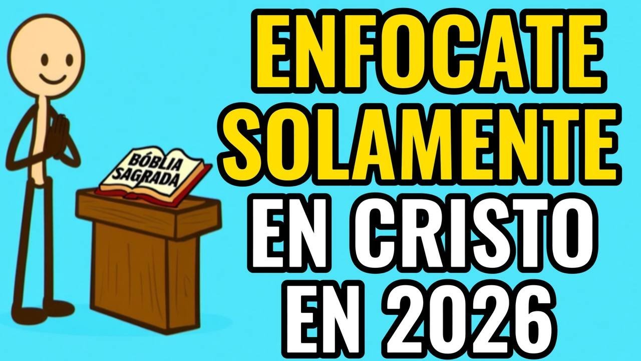 APRENDE A CENTRARTE APENAS EN CRISTO Y MANTENTE EL SILENCIO EN 2026
