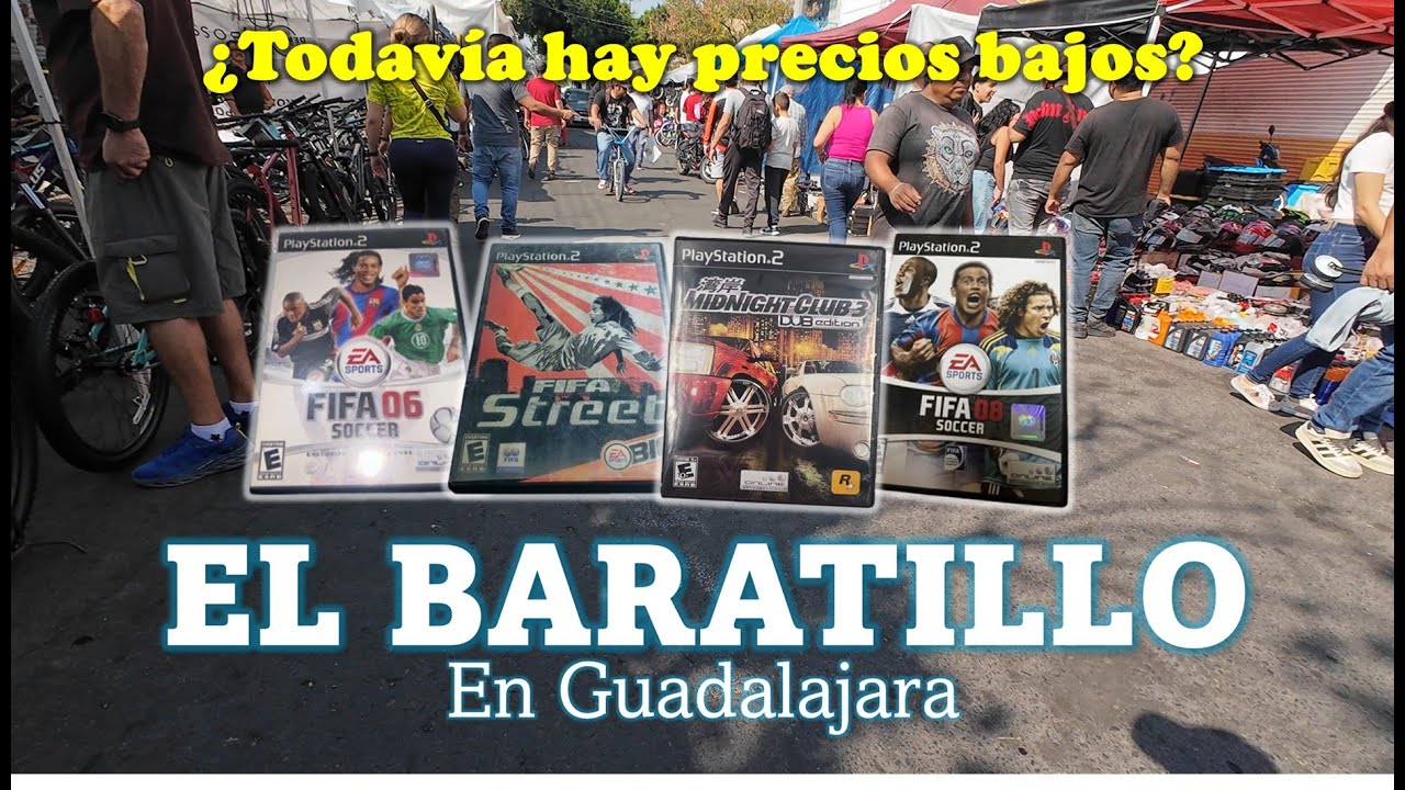 EL BARATILLO en Guadalajara: Encontramos muy buenos videojuegos | Swapmeet