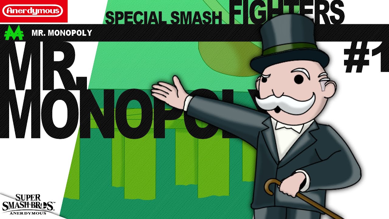 Mr. Monopoly Moveset | Special Smash #1