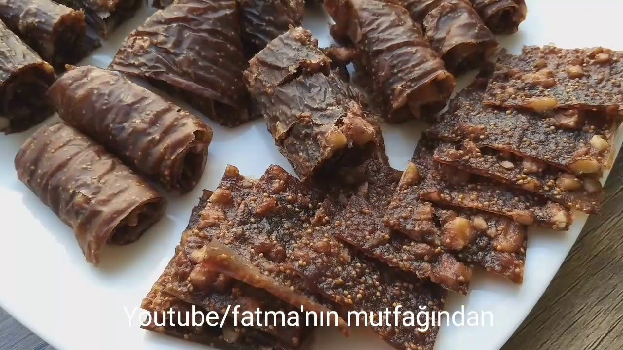 Hem sağlıklı hem lezzetli 👌💯😍 Kışın çayın yanında tüketin 👌 İncir Pestili