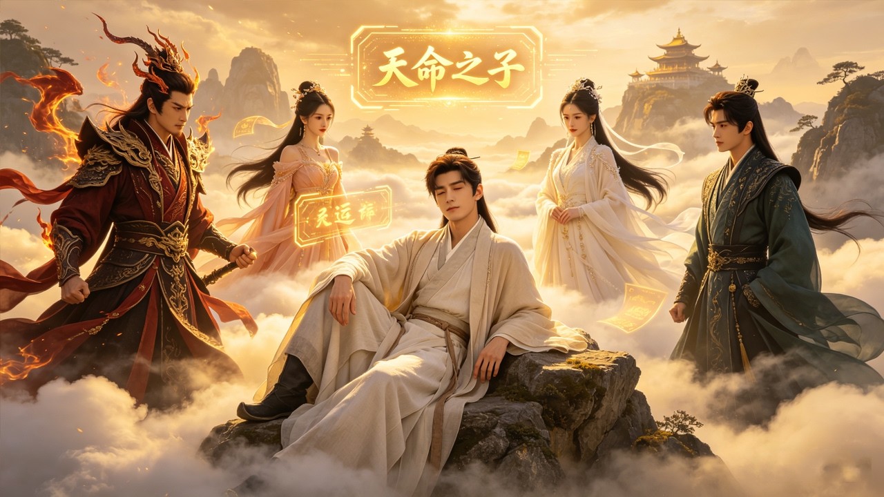 穿越玄幻世界本想当咸鱼，醒来发现母亲要取妹妹仙骨给我当主角，还觉醒气运掠夺系统？我看着满城气运之子直接吐了：这破反派谁爱当谁当！我去摆烂了拜拜！【我不當反派】