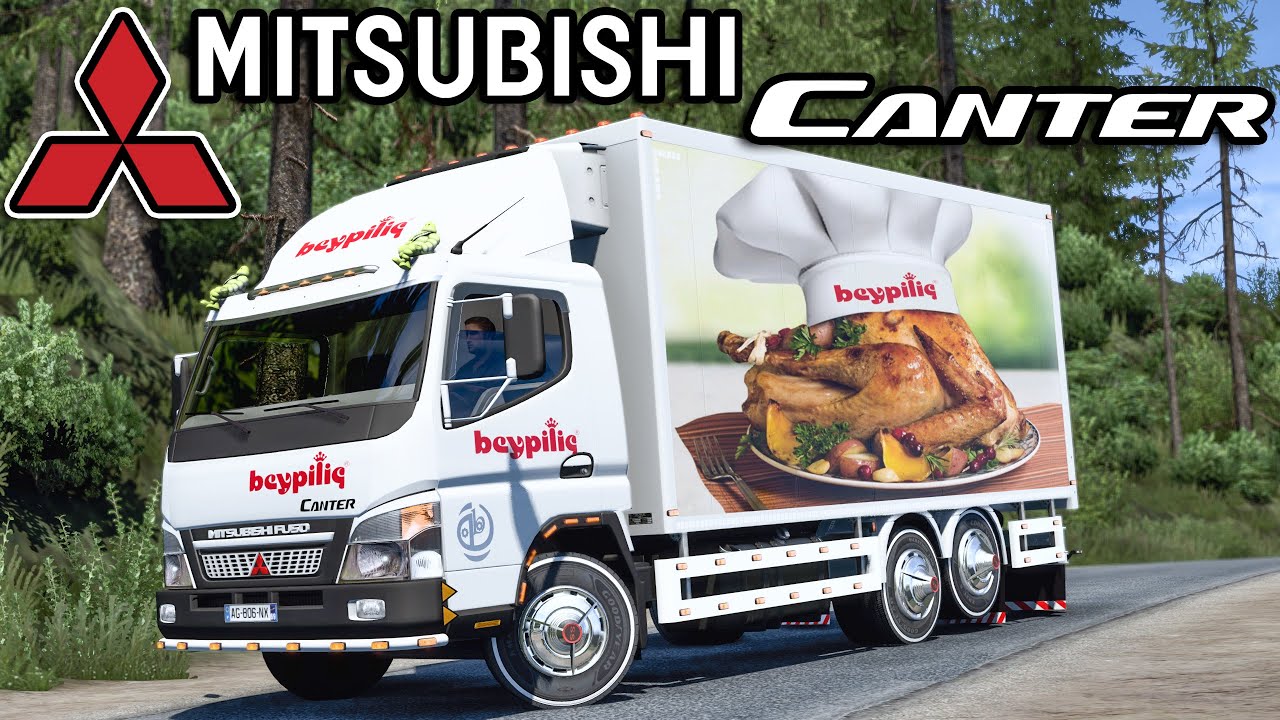 MITSUBISHI CANTER İLE DAR VİRAJLI YOLLARDAYIZ // KARNI ACIKAN TAVUKLARA YUMULSUN 🤣 !!