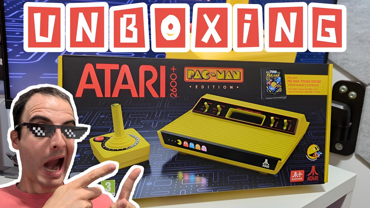 Atari 2600+ Edición PAC-MAN | Primeras impresiones y unboxing retro coleccionista