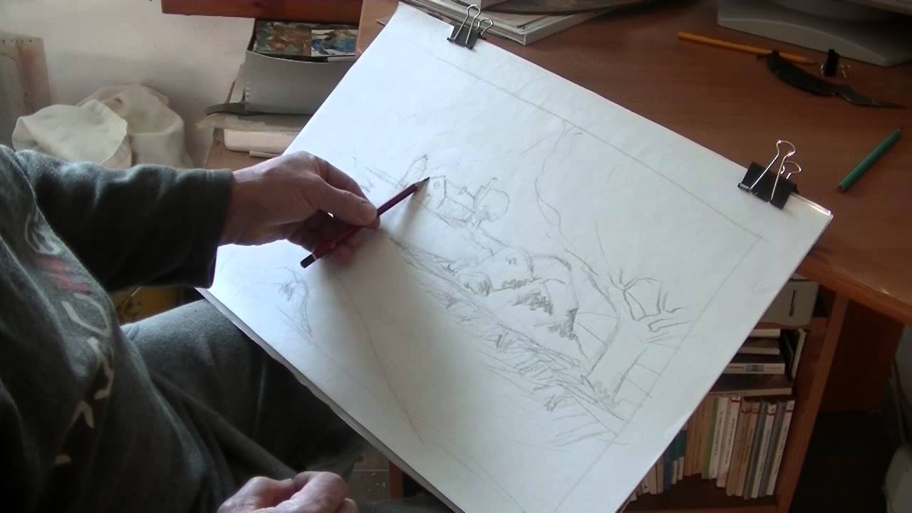 Paesaggio facile, per principianti.