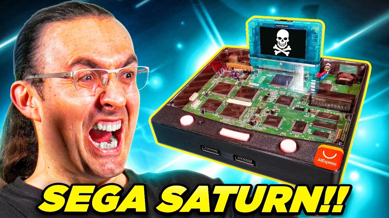 COMPRÉ una SEGA SATURN en Aliexpress y recibí ESTO