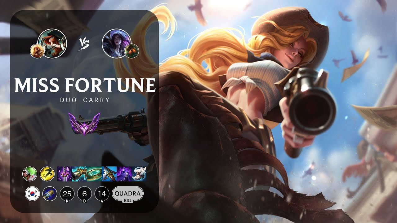 Miss Fortune ADC vs Kai'Sa - KR Master Patch 14.2