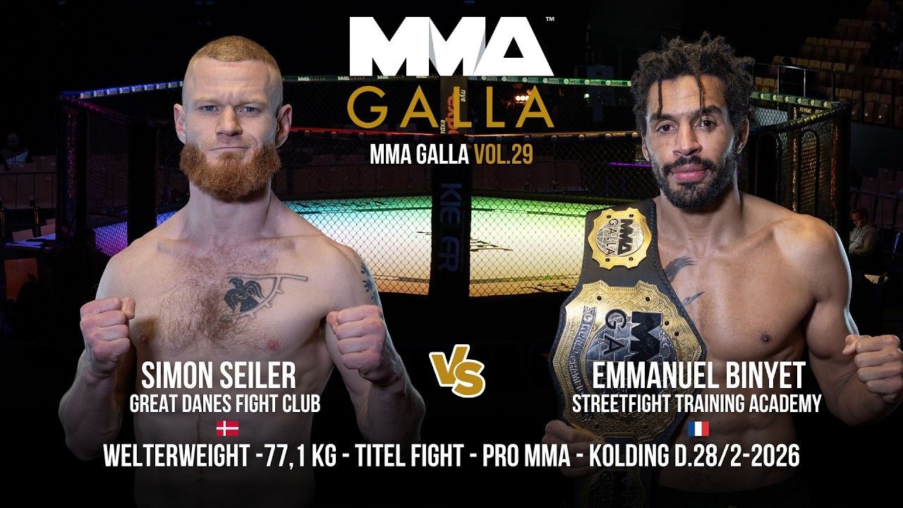 Simon Seiler (Great Danes Fight Club - DK) Vs. Emmanuel Binyet (Streetfight Training Academy . FR)