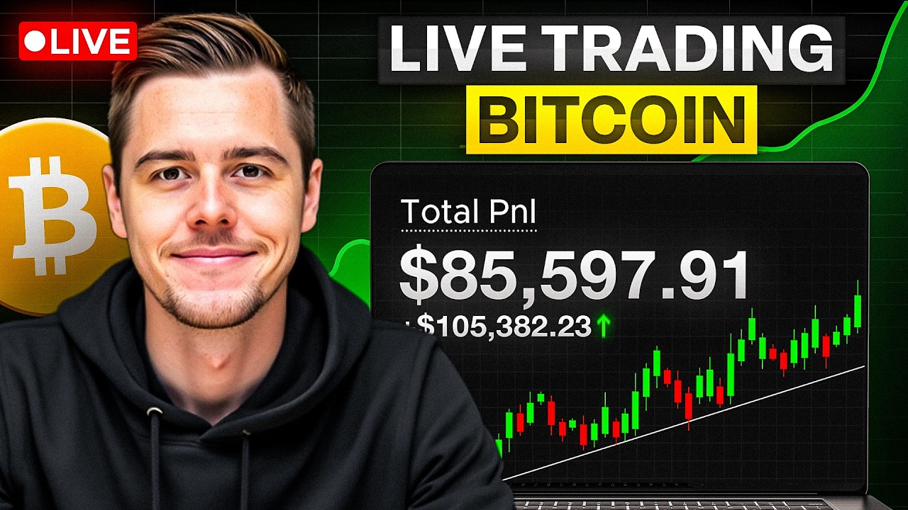 🚨 KRYPTO: Bitcoin vor nächster Bewegung! Was passiert am Wochenende! | LIVE Trading