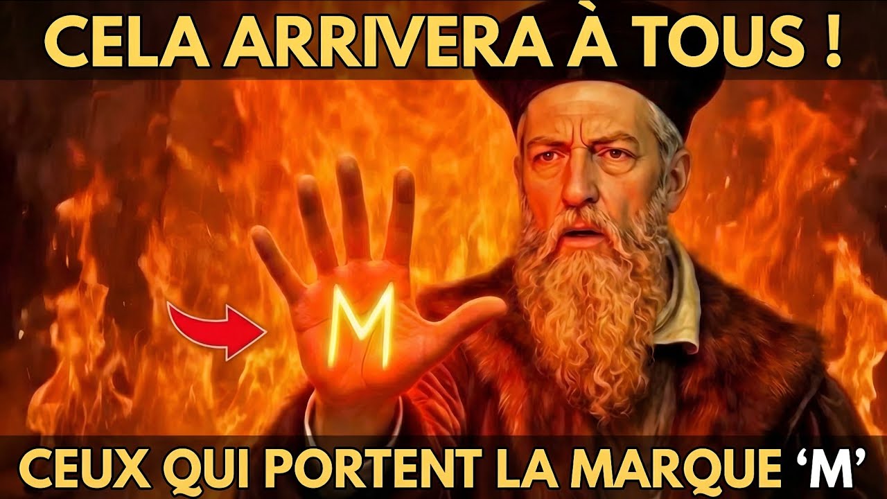Vois-tu un “M” dans ta Paume ? Voici ce que Nostradamus n’a JAMAIS voulu Révéler.