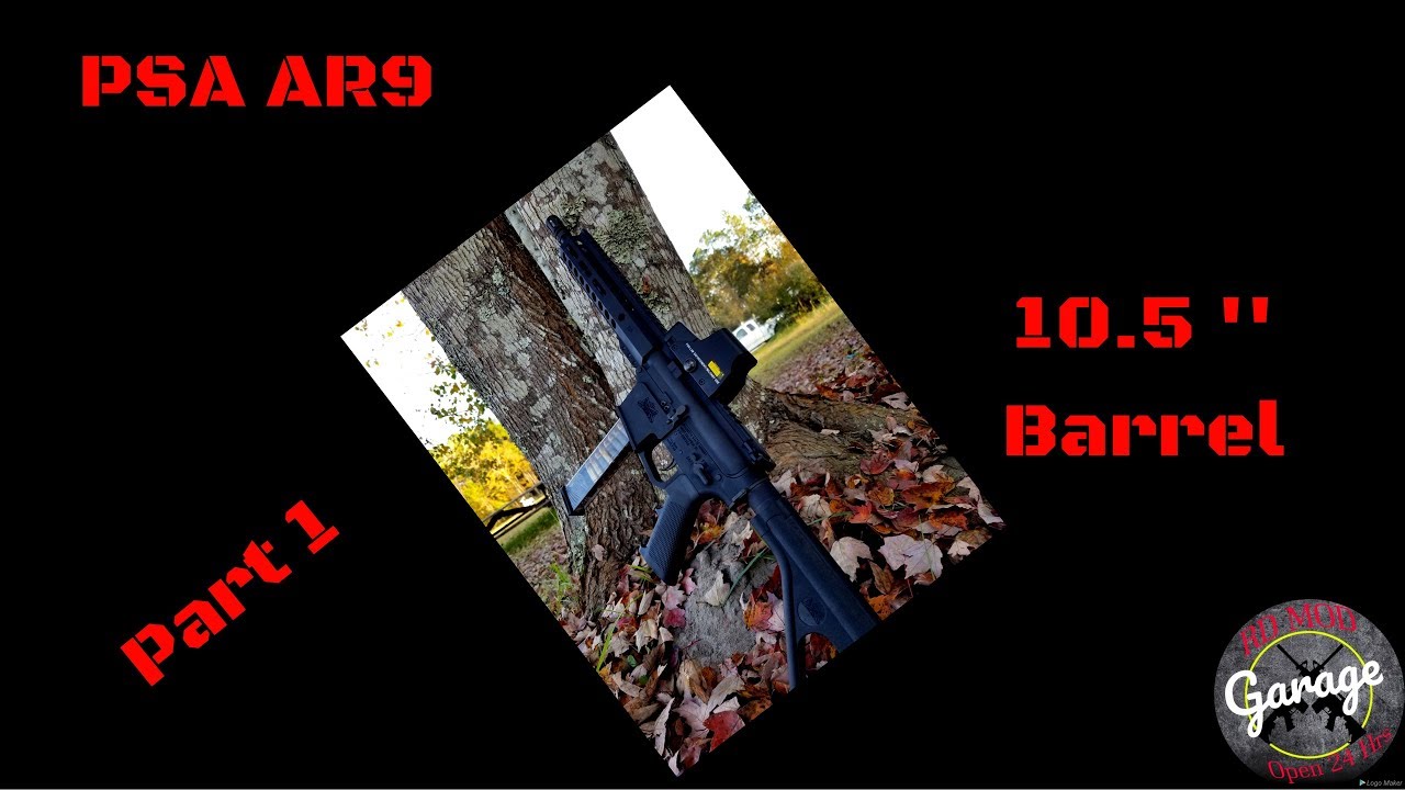 PSA AR9 Pistol 10.5