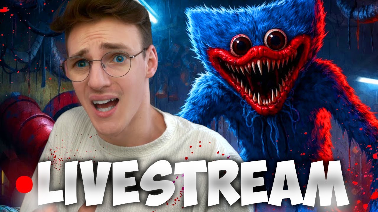 Ich SPIELE Das 1. MAL Poppy Playtime Chapter 1 | LIVESTREAM 🔴