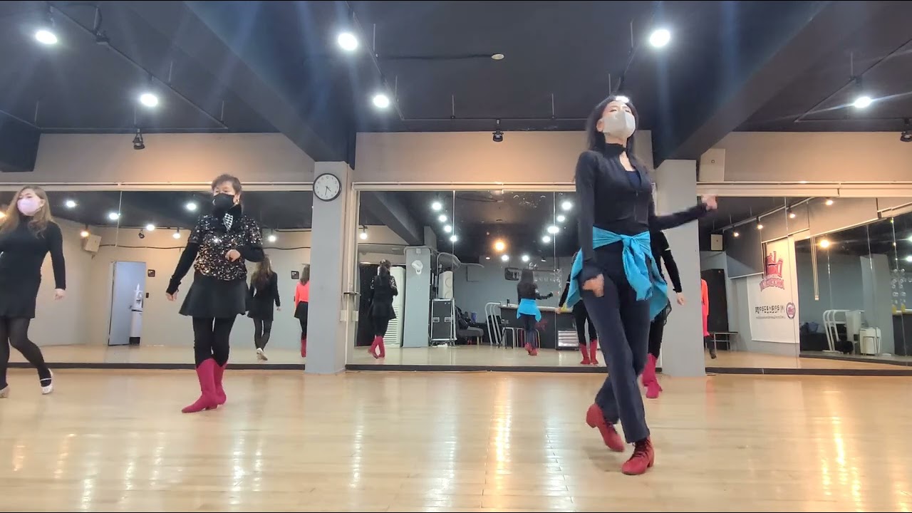 Devil in a Dress Line Dance Tutorial 🎬 l Intermediate l 데빌 인 어 드레스 라인댄스 설명영상 l 라인댄스퀸
