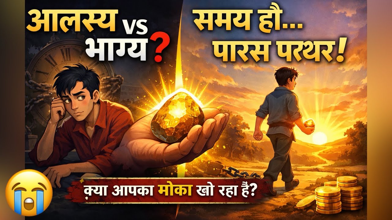 आलस्य ने छीन लिया पारस पत्थर | Time Is The Real Paras Patthar | Life Changing Story