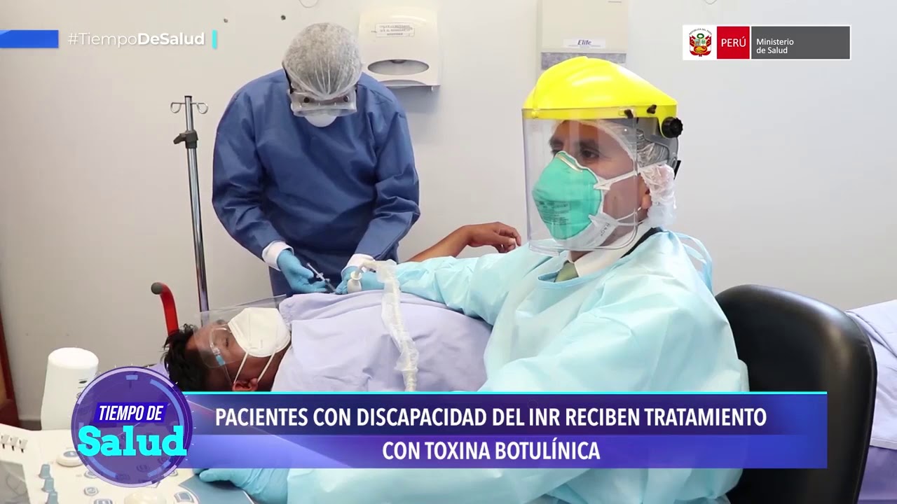 APLICACIÓN DE TOXINA BOTULÍNICA EN INSTITUTO NACIONAL DE REHABILITACIÓN