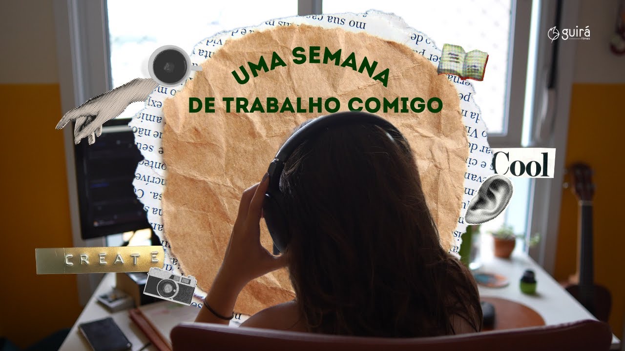 VLOG ll Uma semana comigo trabalhando com audiovisual