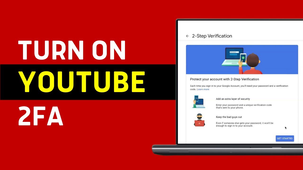 How To Turn On 2 Step Verification On YouTube | Enable YouTube 2FA (2025 UPDATED)