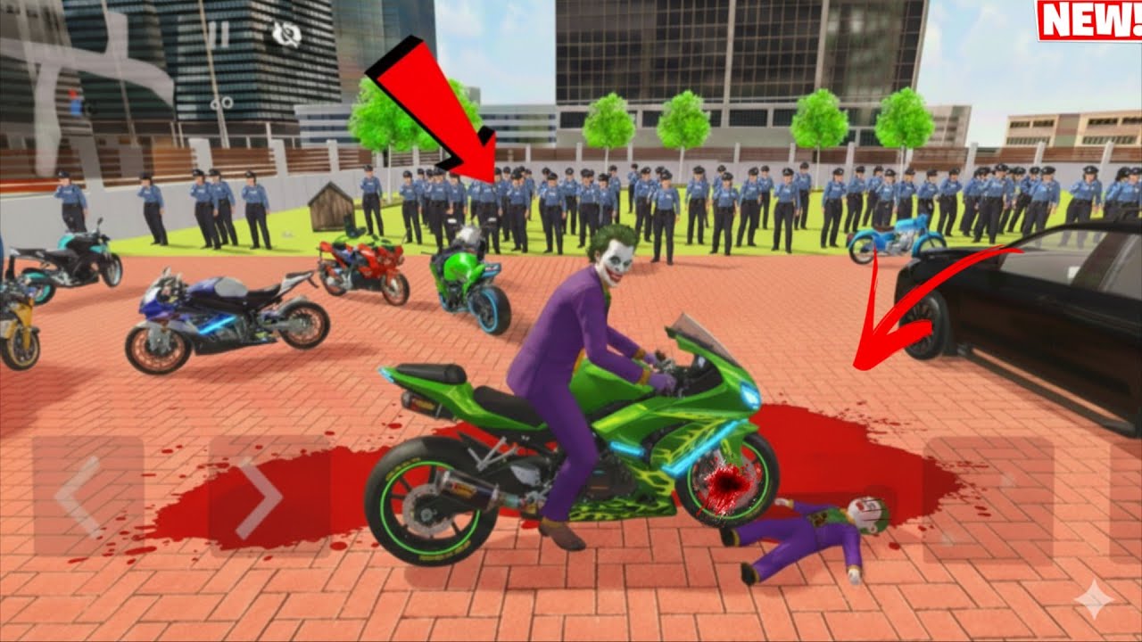 🤑Jack ke ladke ko maar diya police ne 👮 / indian theft auto simulation 😡 #indian 