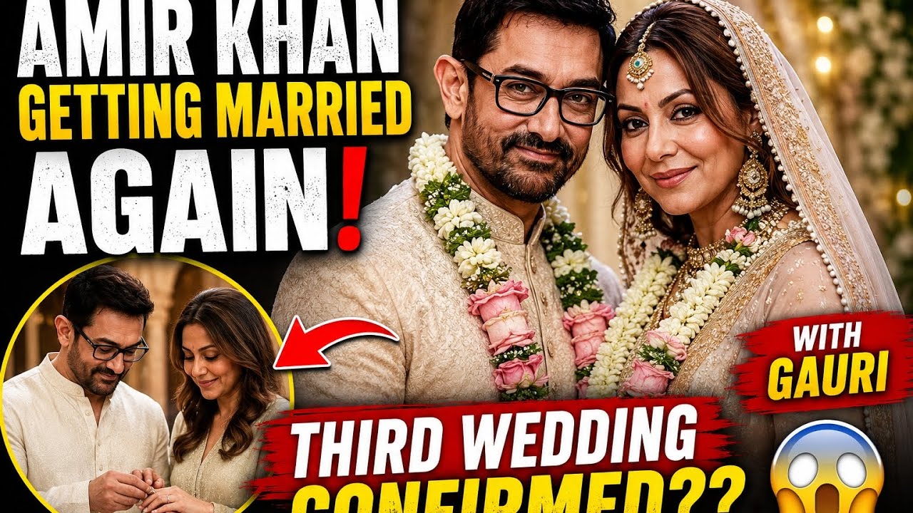 Aamir Khan Confirms Third Marriage With Gauri Spratt | Wedding Date Revealed