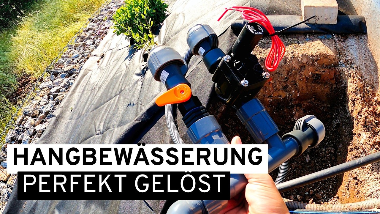 Hangbewässerung: So installierst du Rain Bird Tropfrohre!