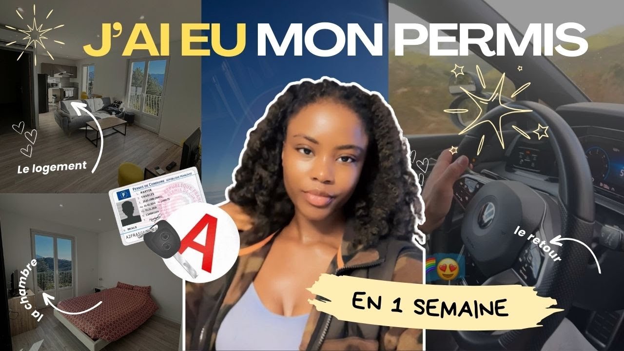J'AI EU MON PERMIS EN 1 SEMAINE / MON EXPERIENCE
