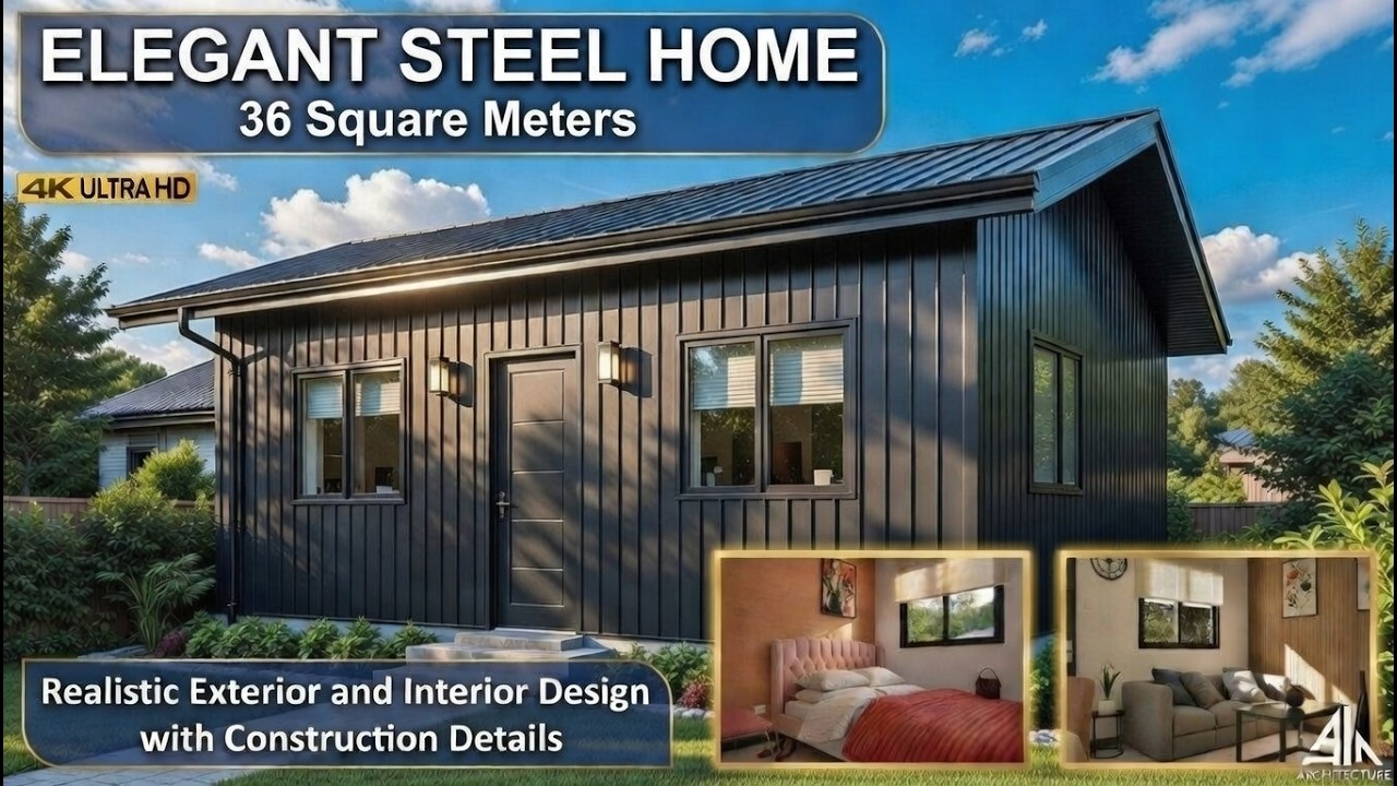 300K LANG! Elegant 2-Bedroom Steel Home na Pang-High End ang Dating!