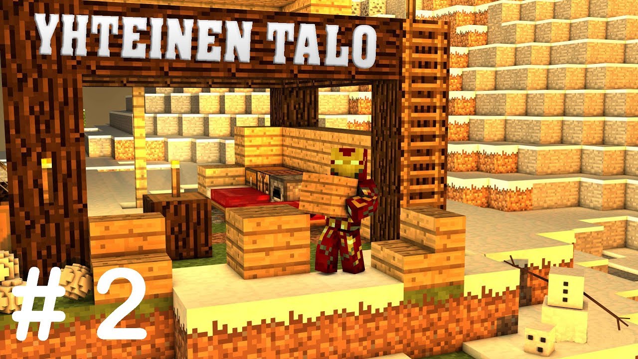 Minecraft Survi - Yhteinen talo