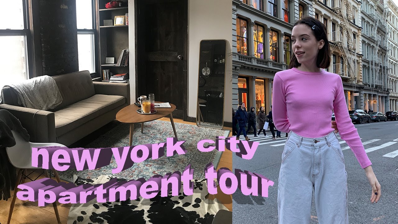 WHAT $4400 WILL GET YOU IN NYC | New York City Apartment Tour (college student)