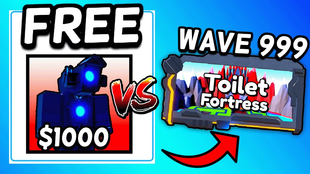 I Used ONLY FREE UNITS on Endless Mode... (Toilet Tower Defense)