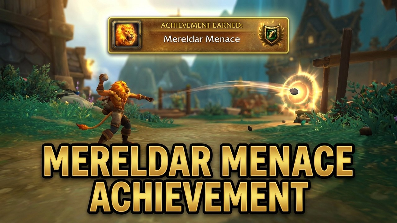 Как БЫСТРО получить достижение Мерельдарская угроза в WoW?