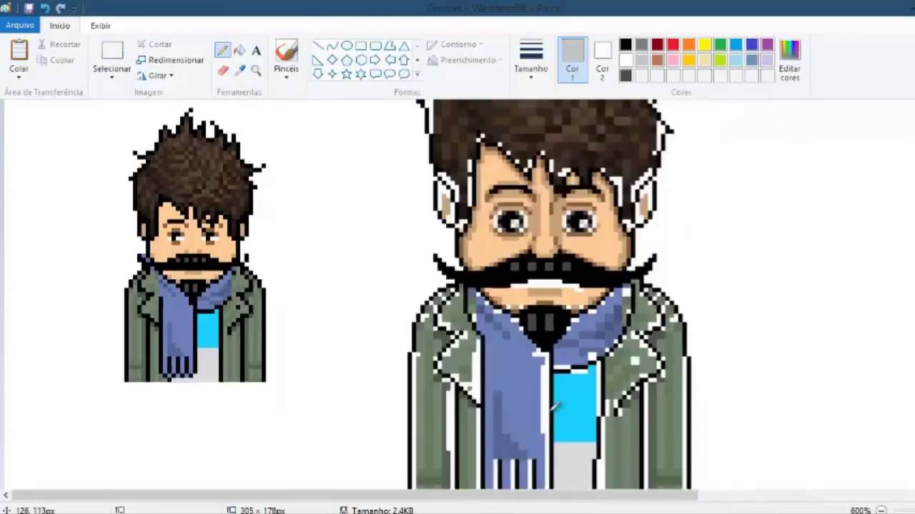 Habbo Pixel Art   Human Habbo by Westhim